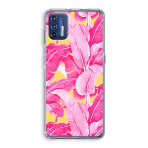 Pink Banana: Motorola Moto G9 Plus Transparant Hoesje