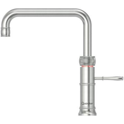 Quooker Classic Fusion Square RVS Kraan Grijs