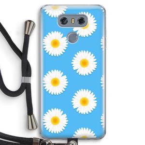 Margrietjes: LG G6 Transparant Hoesje met koord