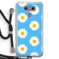 Margrietjes: LG G6 Transparant Hoesje met koord