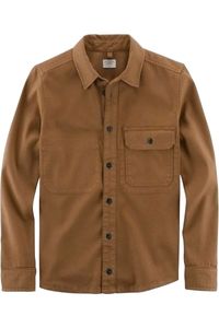 OLYMP Level Five Smart Casual Body Fit Overshirt bruin, Effen