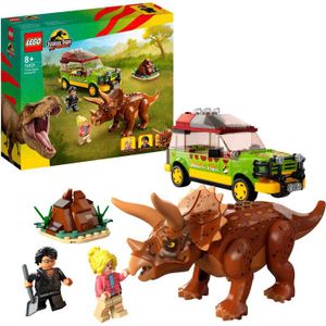 LEGO Jurassic World - Triceraptops onderzoek constructiespeelgoed 76959