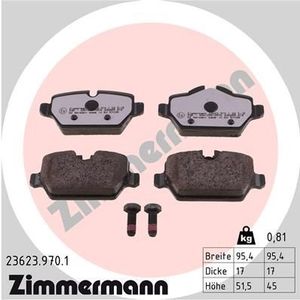 Remblokkenset Low-Dust 236239701
