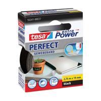 Quantore Textieltape tesa extra power perfect zwart