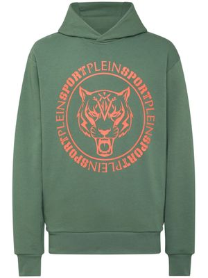 Plein Sport sweat Tiger à manches longues - Vert