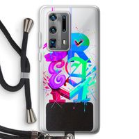 Dream: Huawei P40 Pro Plus Transparant Hoesje met koord