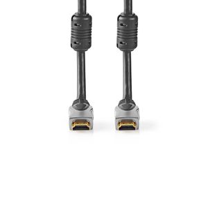 Nedis CVGC34000AT075 HDMI kabel 0,75 m HDMI Type A (Standaard) Antraciet