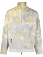 MSGM sweat à imprimé tie dye - Jaune