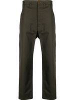 Vivienne Westwood pantalon court à motif cœur brodé - Vert