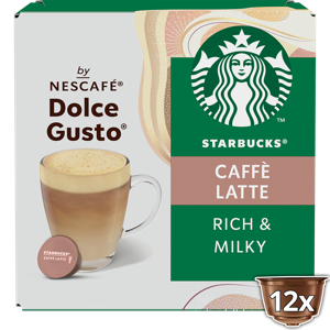 Starbucks Caffè Latte - 12 cups