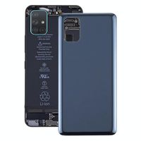 Batterij back cover voor Samsung Galaxy M51 (Zwart)