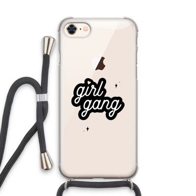 Girl Gang: iPhone 7 Transparant Hoesje met koord