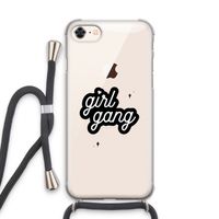 Girl Gang: iPhone 7 Transparant Hoesje met koord