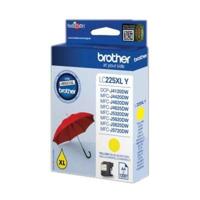 Compatibele inktcartridge Brother LC225XLYBP Geel