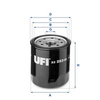 UFI Oliefilter 23.253.00