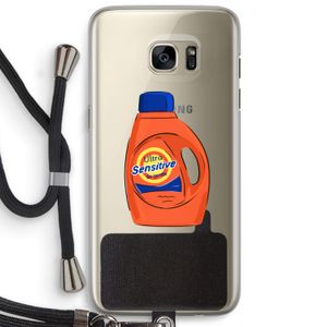 Ultra Sensitive: Samsung Galaxy S7 Edge Transparant Hoesje met koord