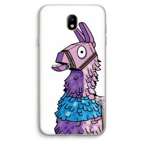Lama: Samsung Galaxy J7 (2017) Transparant Hoesje