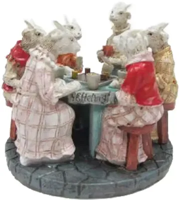 Luville Efteling Zeven geitjes tafel 7x7x5.5 cm