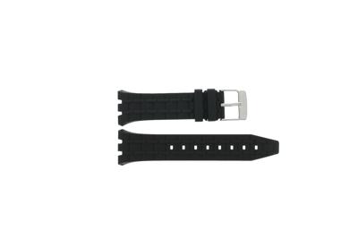 Horlogeband Lotus 18236-A / 18235-1 / 18236 Rubber Zwart 12mm