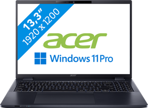 Acer TravelMate P2 TMP215-54-59KX Laptop 39,6 cm (15.6") Full HD Intel® Core™ i5 i5-1235U 16 GB DDR4-SDRAM 512 GB SSD Wi-Fi 6 (802.11ax) Windows 11 Pro Zwart