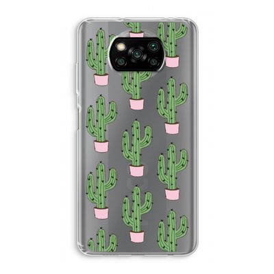 Cactus Lover: Xiaomi Poco X3 Pro Transparant Hoesje