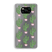 Cactus Lover: Xiaomi Poco X3 Pro Transparant Hoesje