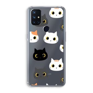 Katten: OnePlus Nord N10 5G Transparant Hoesje