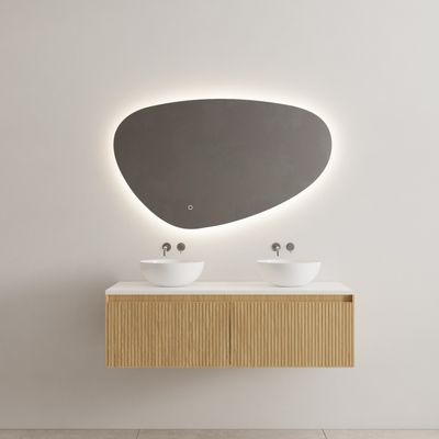 Onderkast Gliss Design Timotheus 120 CM 2 laden Incl Topplaat Pure