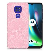 Motorola Moto G9 Play | E7 Plus TPU Case White Flowers