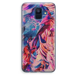 Pink Orchard: Samsung Galaxy A6 (2018) Transparant Hoesje