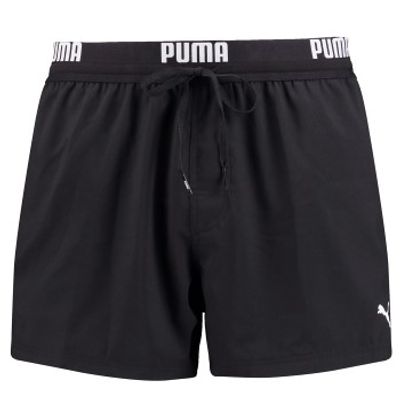 Puma Logo Short Length Swim Shorts