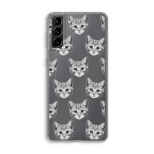 Kitten: Samsung Galaxy S21 Plus Transparant Hoesje