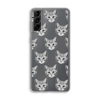 Kitten: Samsung Galaxy S21 Plus Transparant Hoesje