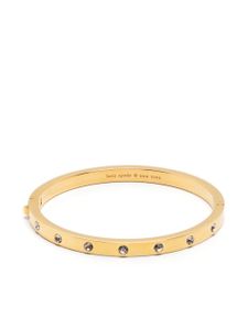 Kate Spade bracelet jonc serti de cristaux - Or