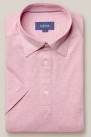ETON Classic Fit Polo shirt Korte mouw roze - thumbnail