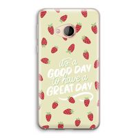 Don't forget to have a great day: HTC U Play Transparant Hoesje