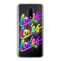 Loves: OnePlus 7 Transparant Hoesje