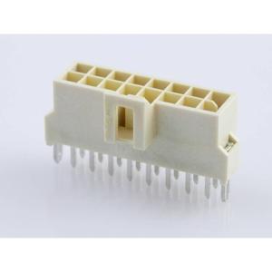 Molex 1053122216 Female header, inbouw (standaard) Totaal aantal polen: 16 Rastermaat: 2.50 mm Inhoud: 1 stuk(s) Tray