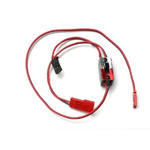 Wiring harness for rx power pack, Traxxas nitro vehicles (includes on/off switch and charge jack)