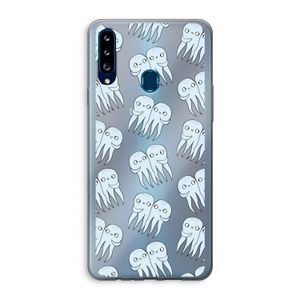Octopussen: Samsung Galaxy A20s Transparant Hoesje