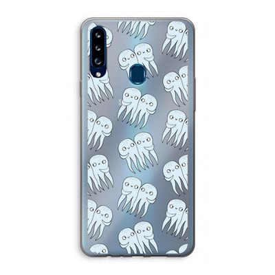 Octopussen: Samsung Galaxy A20s Transparant Hoesje