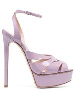 Casadei sandales Flora Tiffany 140 mm à plateforme - Violet