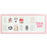 Fotolijst 13 met passe partout roze 7 x 9 / 13 x 18 cm | 4 stuks