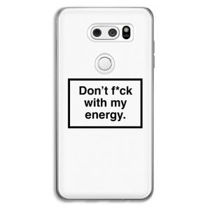 My energy: LG V30 Transparant Hoesje