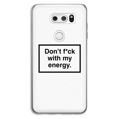 My energy: LG V30 Transparant Hoesje