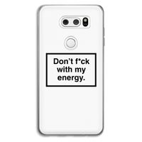 My energy: LG V30 Transparant Hoesje