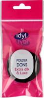 Idyl Poederdons zwart extra dik & luxe Idyl Poederdons zwart extra dik & luxe