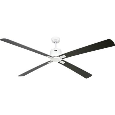CasaFan ECO NEO III 180-4 WE-WN/SI WiFi Flügel Wenge/silber Plafondventilator Wit Met afstandsbediening, Timer, Met wintermodus, Bediening via App