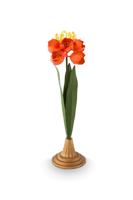 Pip Studio Deco Bloem Metaal Oranje 40cm - Officiële Webshop