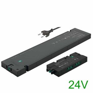 Loox5 24V voeding 90W inclusief aansluitsnoer 2 meter met stekker verdeler schakelen en dimmen